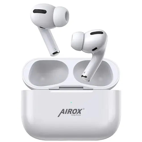 Pro White TWS Airpods Sound & High Quality Touch Sensors True Stereo Headphones with Built in Mic 10m Transmission Bluetooth Wireless Earbuds , Sport Headset for all Bluetooth Smart devices