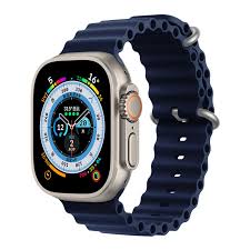 Ocean strap [ Not Watch ] Silicone Strap Compatible for 42mm 44mm Watches 42mm/44mm/49mm Watch Silicon Loop Band Smart Strap - 42/44/49mm Ocean Band straps for smart watch 1/2/3/4/5/6/ -Suitable for T500 plus w26+ T55 Mc 72 pro hw22